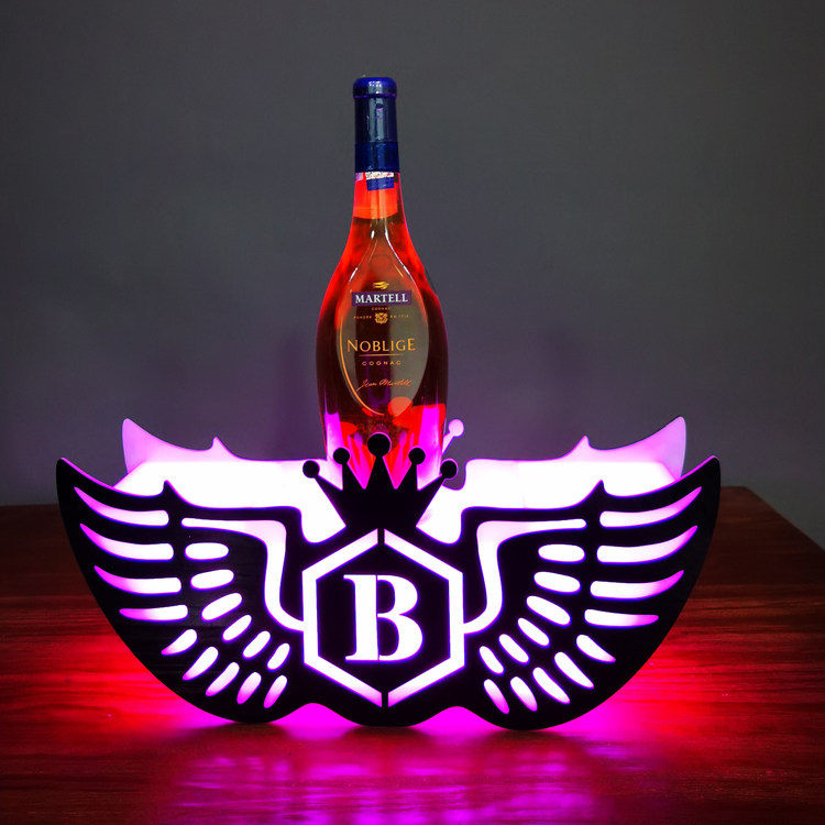 Bar KTV wings base LED Champagne Lighting wine Radio Laser Rack of wine bottom Tork