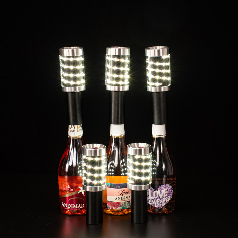 Night Bar KTV shining champagne lights head thunder flashing rods, wine out champagne head plug