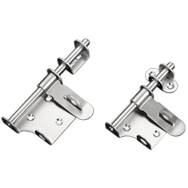 Thickened Stainless Steel Clear Bolt with lock door Door door Room door Warehouse Bolt Clear Fitted Door Bolt old-fashioned door clasp