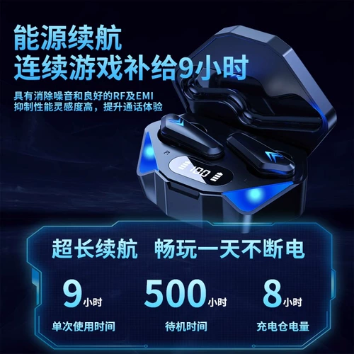 Настоящая беспроводная беспроводная Bluetooth-гарнитура 2025 года, новая киберспортивная игра, специально для мальчиков и девочек, вкладыши-вкладыши с шумоподавлением, высокое качество