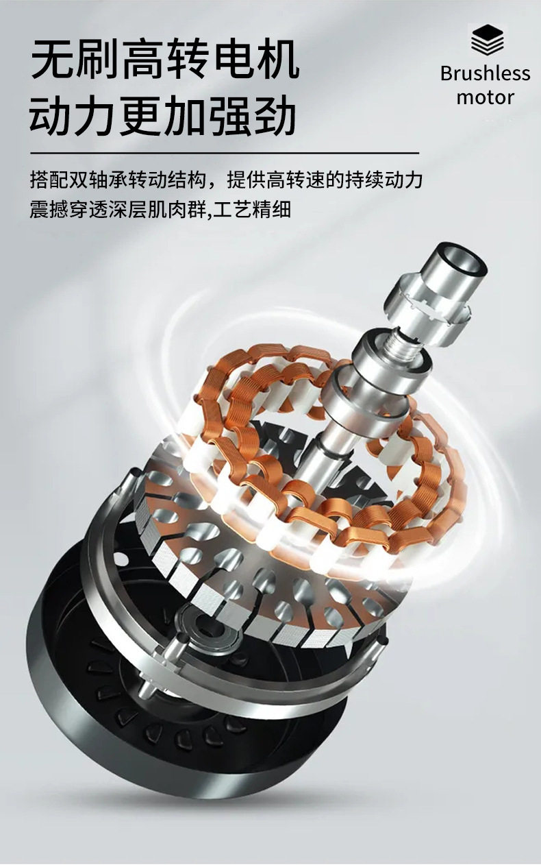 肌肉放松迷你筋膜枪按摩器 图4