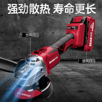 Zhongjie brushless charging lithium battery grinder multi-function hand grinding machine polishing machine household angular mill