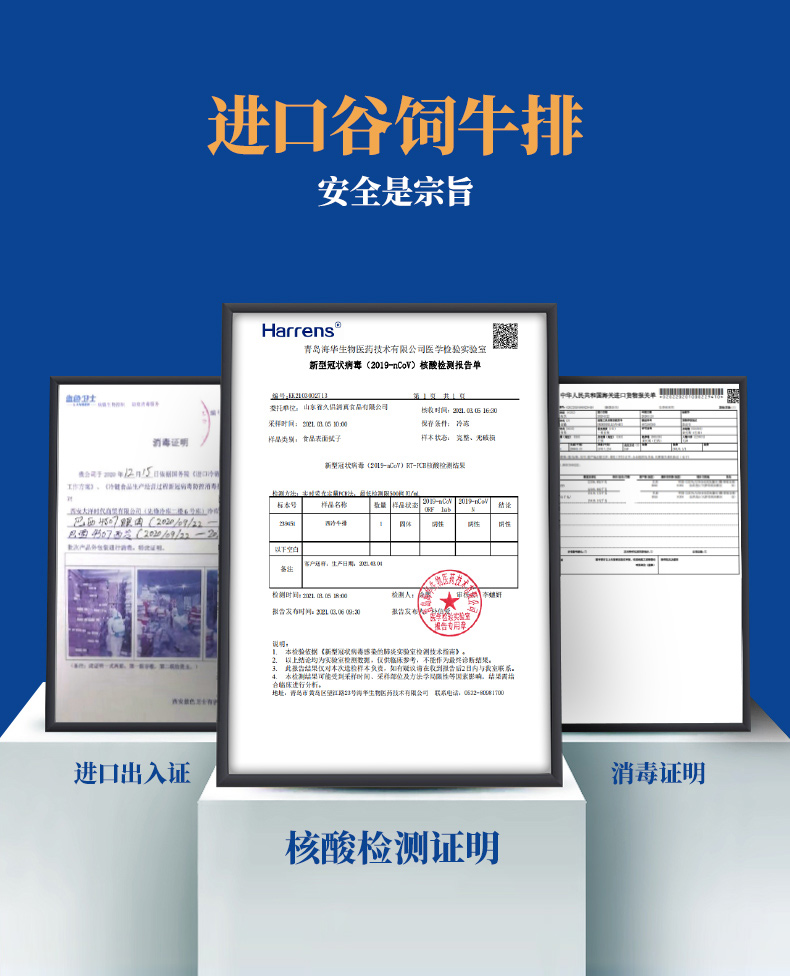 进口整切牛肉原切牛排西冷0腌制2.4斤