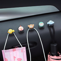 Car interior small hook in front row in front row in front row with big full-stick cartoon seat back car
