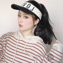 Wig Hat New 2021 Red Girl Light Breath Four Seasons Shading Horse One Set Sports Duck Tongue Fashion