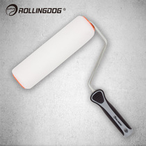 rollingdog rolling dog fine hair roller brush interior wall imported latex paint brush smooth and fine mercerized