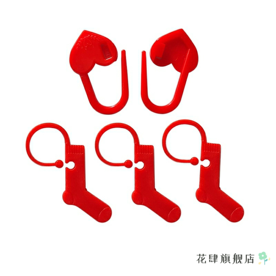 새 모델 마크 버튼 뜨개질 도구 20 플라스틱 방지 버튼 수제 양말 니트 보조 레드 핀