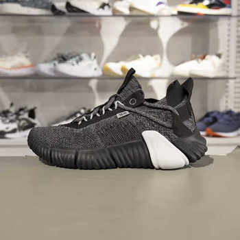 Li Ning Casual Shoes Breathable Men's Shoes 2025 Summer One-Piece Mesh Breathable Wukong Trendy Sports Shoes Aglv14