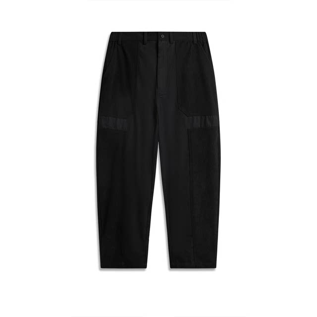 Li-Ning Fashion Sports Pants for Men 2025 Autumn Wade Series Loose Breathable Straight-Leg Casual Cropped Pants Akqu43
