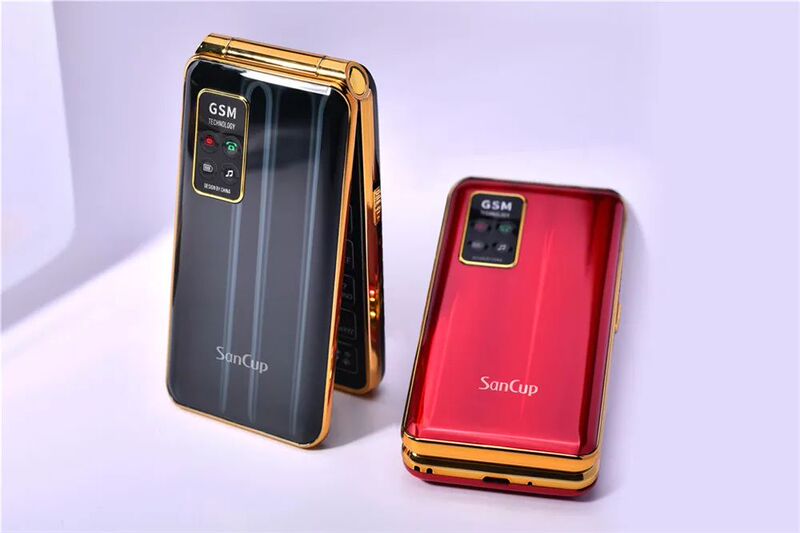 SANCUP H3000 Weilong C600 Galaxy Cool and Stylish Flip Phone for the Elderly with Ultra-Long Standby Time SANCUP H3000 Weilong C600 Galaxy Cool and Stylish Flip Phone for the Elderly with Ultra-Long Standby Time