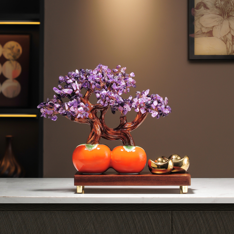 Entrance Decoration with the Meaning of Good Fortune, New Chinese Style Living Room, Entrance Hall, Tv Cabinet, Wine Cabinet, Home Decoration, Housewarming Gift