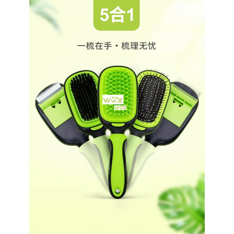 Pet Grooming Pet Dog Comb Brush Set Cat Puppy Grooming Hair
