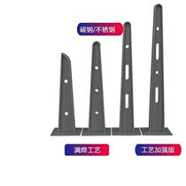 Customized fully welded iron stainless steel canopy steel beam corbel bracket H-shaped steel structure cantilever glass curtain wall claws 2