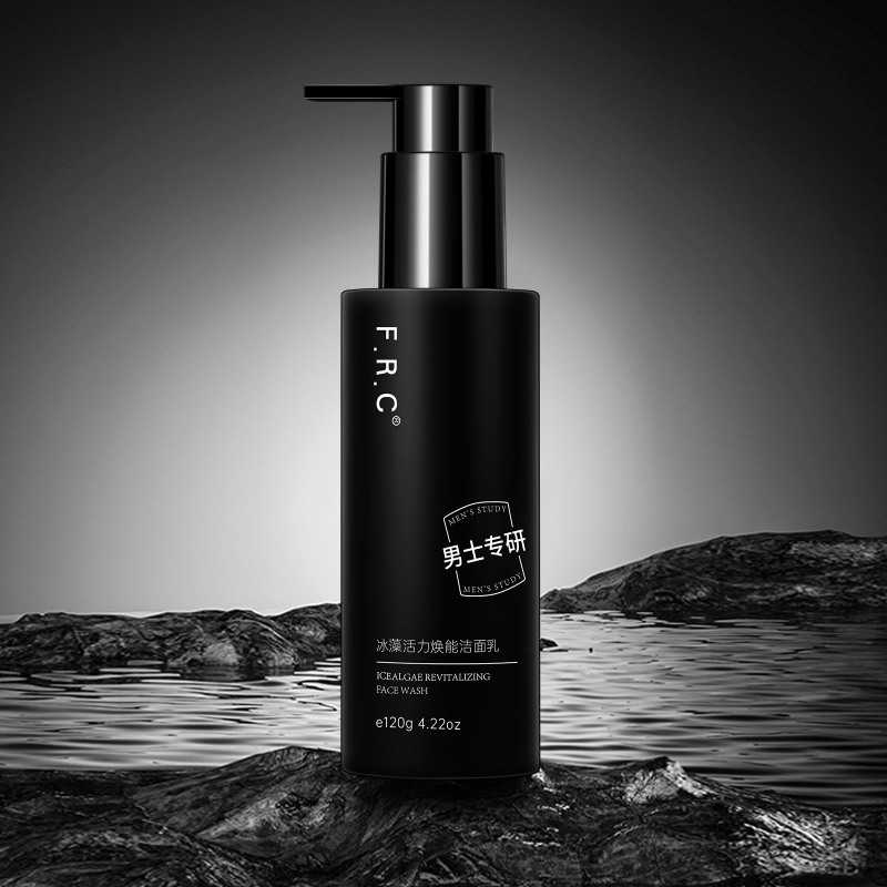 F.R.C Ice Algae Vitality Revitalizing Cleanser for Men, Oil Control, Cleansing, Refreshing and Nourishing