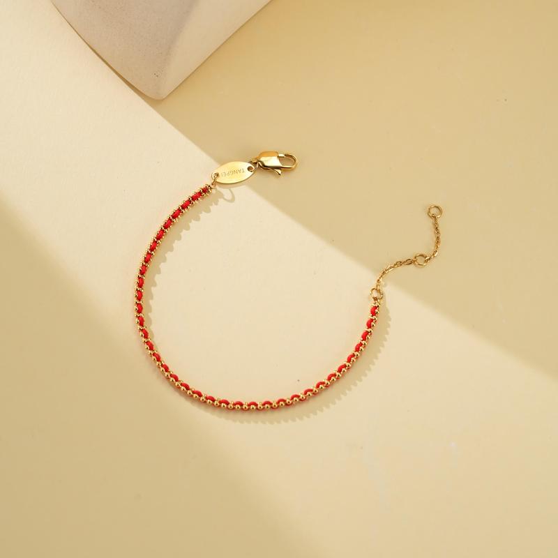 Braided Red String Bracelet, Red Color, 2025 New Model, Year of the Snake, Zodiac Year, Unisex Jewelry, High-End Feel, Good Luck Charm