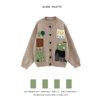 Blank Pallette) Child anecdote sweatshirt Feminists with a small crowd of days Early autumn blouses Lazy Breeze