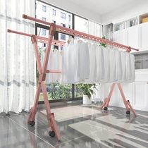 Clothes Hanger Hairdresser Beauty Salon Beauty Salon hair drying racks Foldable to floor outdoor mobile sunburn Quilt God