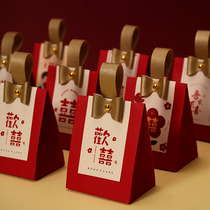 2023 New Wedding Candy Box Engagement Candy Box Carton Packaging Box Wedding Souvenir Return Gift Wedding Candy Bag