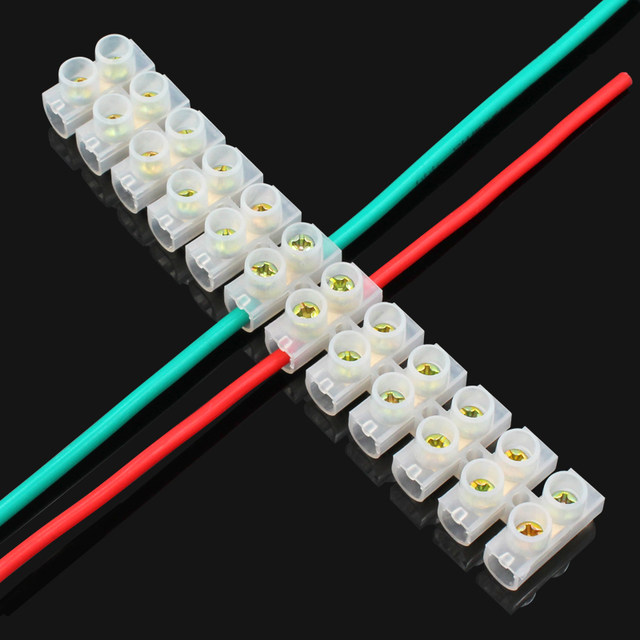 Nylon Terminal Block Wire Connector Plastic Terminal Post X3 Docking and Wiring Tool 10A-150A