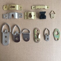 Large photo frame hardware hook dark hanging accessories Decorative Painting Billboard frame hooks Cross embroidered frame hooks