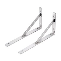 Thickened stainless steel triangular bracket bearing wall laminate holder wall laminate holder tripod separator support bay