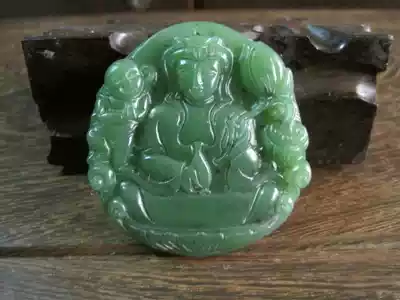 Guanyin Sends Jade Pei Jasper and Tian Jade