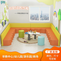 Early education Training institutions Strip Bench Parents Rest Areas Undulating Walkway Cassette Lounge Guests Area Sofas