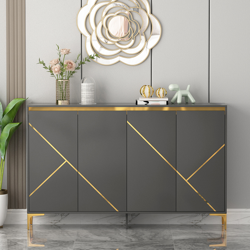 Shoes cabinet Home doorways Large-capacity door hall Xuanguan cabinet light extravagant modern minimalist multifunction incoming door entry Entrance Cabinet