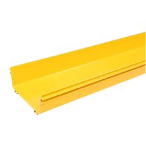 Flame-retardant pigtail trough computer room plastic fiber optic trough ABS yellow bridge cabinet cabinet fiber jumper trough network jumper bridge three-in-one cable rack integrated wiring optical cable jumper fiber outlet accessories