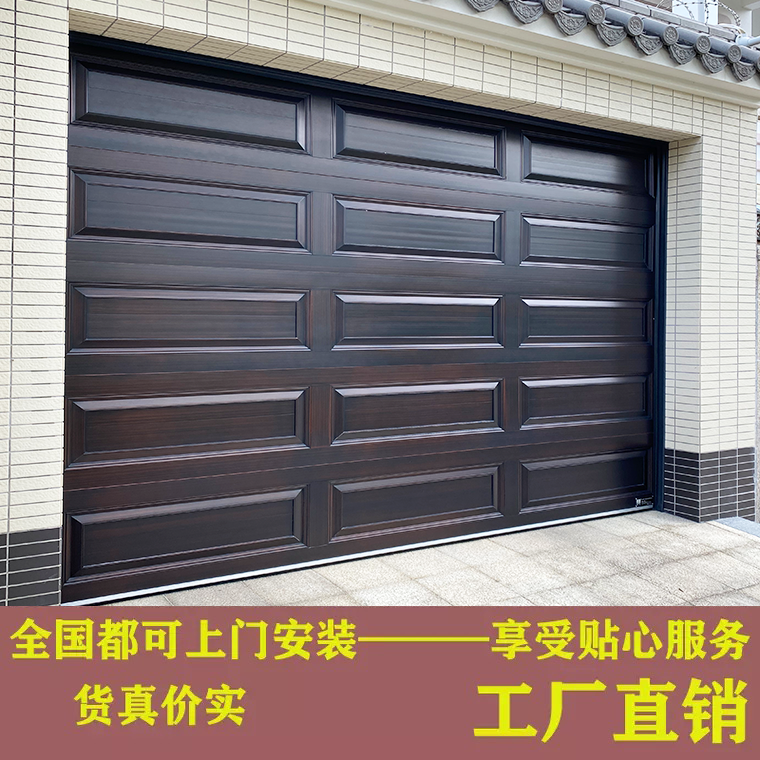 Aluminum Alloy Flap Truck Garage Door Electric Car Garage curly door Industrial uplift European-style mute door Villa Garage Door