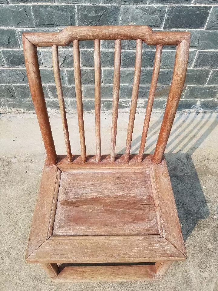 Hapitang Qing Dynasty red beech small penholder chair