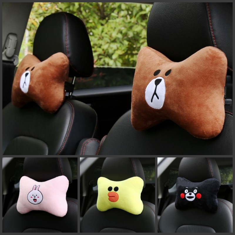 Cartoon Car Head Pillow Bone Pillow Close By Car Neck Leaning Pillow Health Care Pillow Car Neck Pillowcase