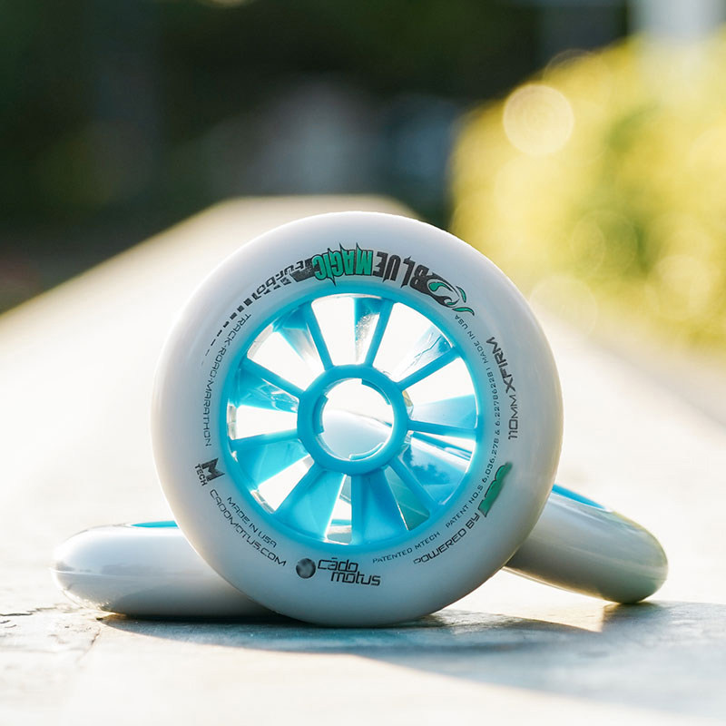 Dutch Cadomotus turbo kadu pastoral blue magic speed pulley speed skating marathon wheels sliding shoes wheels