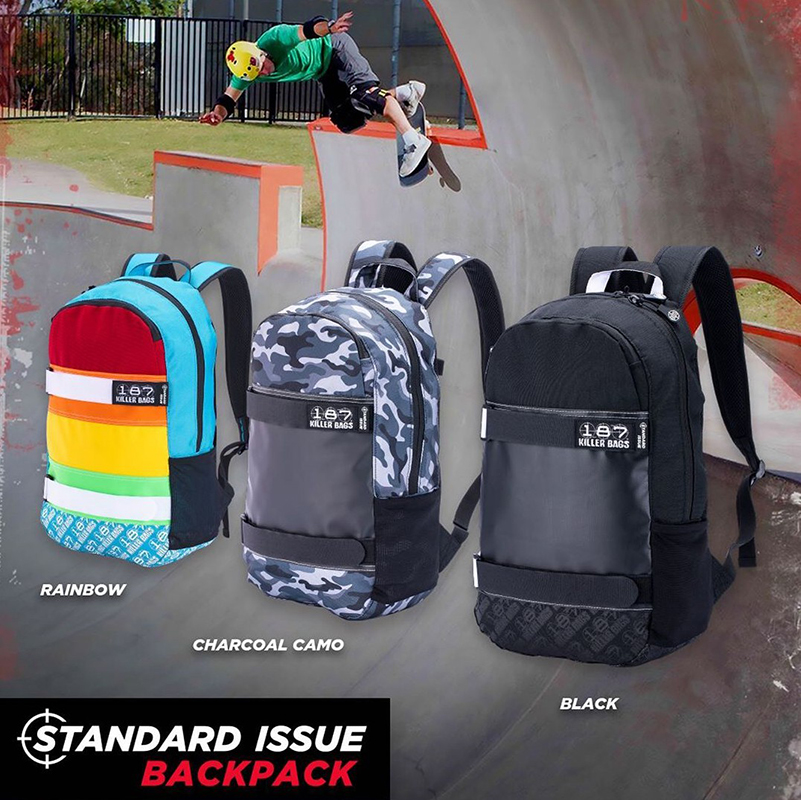 American 187Killerpads Skateboard Double Shoulder Bag Leisure Business Scapegoat Outdoor Sport Containing Bag