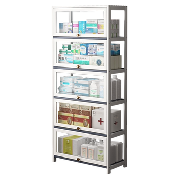 Wawj clinic medicine cabinet home use western medicine cabinet chinese medicine layering