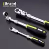 Imported telescopic sleeve ratchet wrench Automatic two-way fast wrench Dafei 1 4-inch socket wrench hardware auto repair tools quick pull