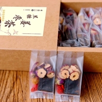 Red Sugar Ginger Tea Great Aunt Menstruation Less Conditioning Warm Palace Qi Blood Woman Red Date Gui Round Medlar Health Care Combined Flower Tea