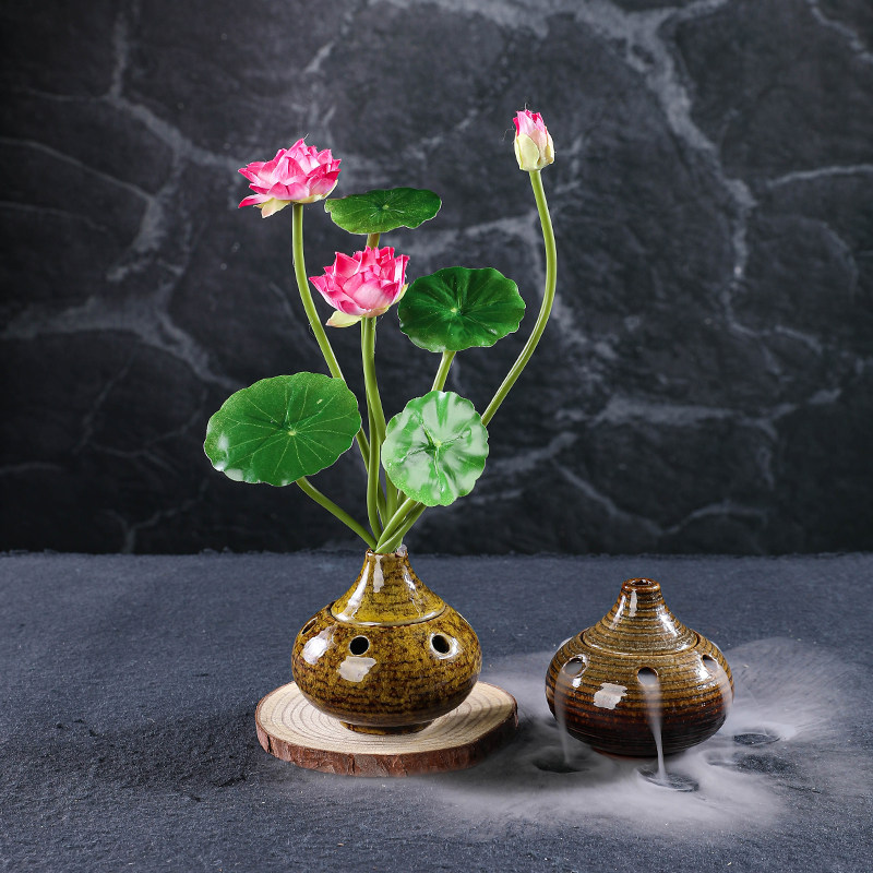 Hotel Sashimi Hem Tray Decorated Trays Decorated with flowers and flowers Dried Ice small pots Swaying Pieces Dishes Cold Dish Mood Dishes