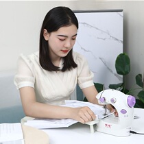 Household remote control pedal sewing machine mini mini desktop multi-functional thick handheld small sewing machine