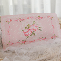 Leather PVC mouse pad non-slip waterproof girl heart pink bow rose girls home office computer pad