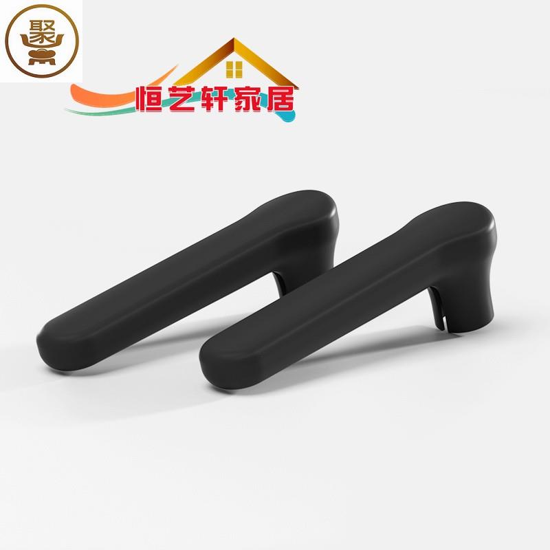 Smooth silicone safe door handle protective sleeve black anticollision cushion children anti-kowtow touch head door handle protective sleeve