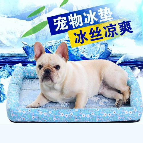 Кошка и собака лето четыре сезона Универсальная ледяная подушка прохладное гнездо лето плюшевая плюшка