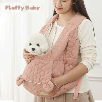 Cat Carrier Pet Portable Travel Bag Cat and Dog Backpack Autumn and Winter Sling Chest Bag Warm Dog Carrier