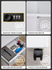 Steel Password Cabinet, Low Cabinet with Lock, Office Safe, Under-Desk Drawer Storage Cabinet, File Cabinet, Mobile Storage Cabinet