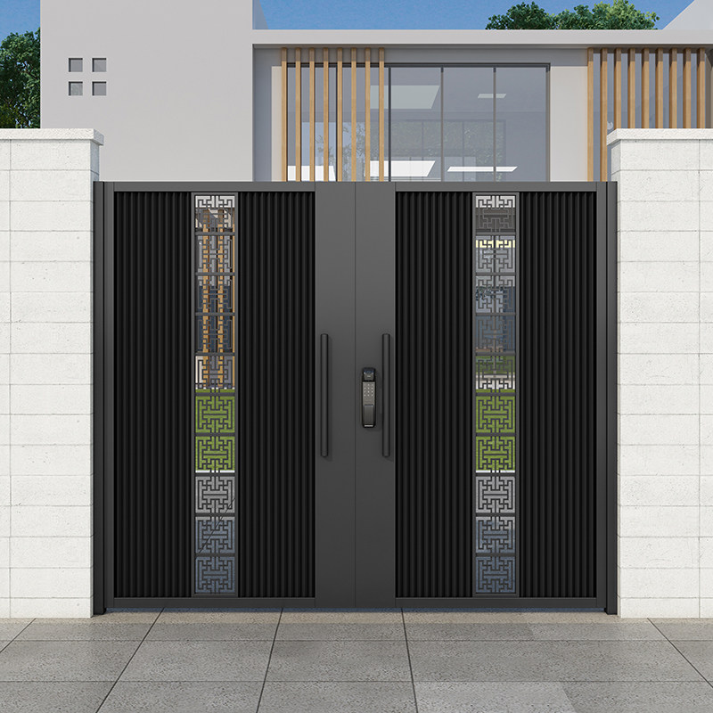 Modern Villa Simple Stainless Steel Garden Gate Gate Gateway Gallery Gallery Garden Gate