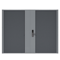 Modern simple iron gate villa courtyard door stainless steel rural and rural fence yard door aluminum art door garden door