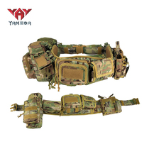 Jacoda Wargame Tactical Waist Seal Molle Waist Bag Containing Kettle Bag 5 56 9mm Single Duplex Accessory Bag