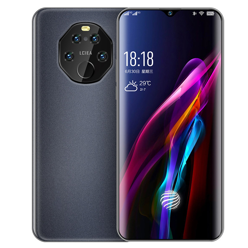 The new thousand yuan 5g full Netcom dual-card Android smart machine large memory 6 8-inch curved screen student game phone