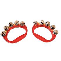 Customized spot Orff plastic hand bell childrens percussion instrument transparent hand bell kindergarten hand bell