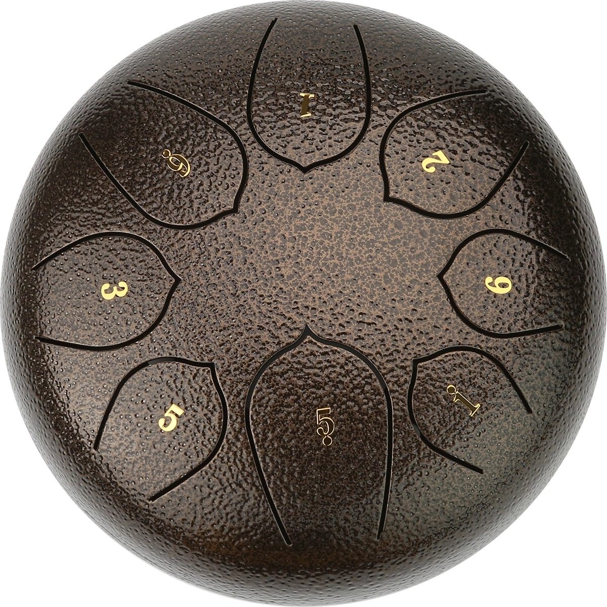 6-inch 8-tone karting drum muster colour drum Sanskrit drum Forget Dust Drum Lotus Drum Lotus Drum Free Lettering Musical Instrument